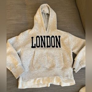 Zara- Gray London Hoodie